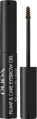 PUPA PLUMP & CARE EYEBROW GEL DARK BROWN SHADES THICKENS EYEBROWS