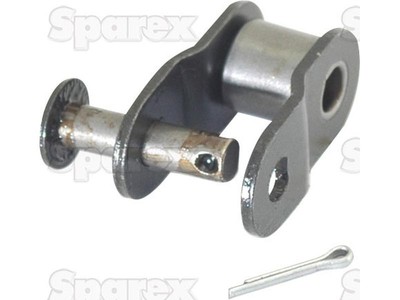 5x Gekröpftes Kettenglied, Simplex, 50-1 Ersatz für Massey Ferguson 329266M91