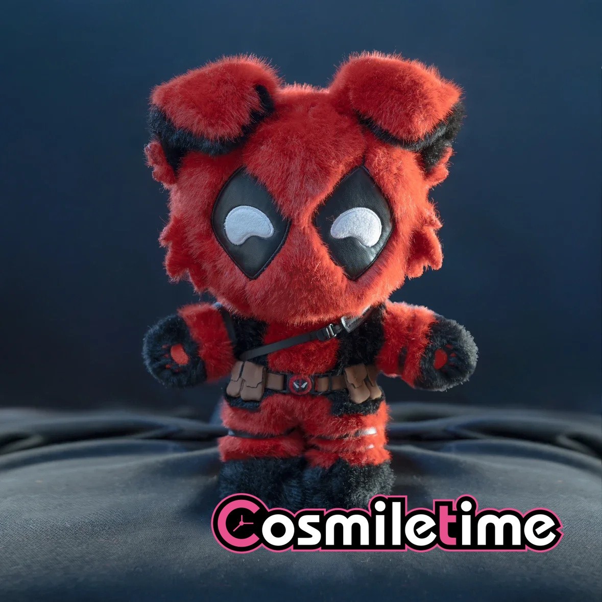 Marvel Deadpool Bear 30cm Plush Doll Stuffed Toy Cotton Anim