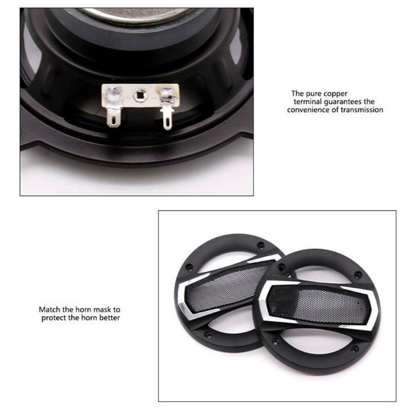 6 Inch Car Speaker Upgrades Coaxial Auto Sound System Vehicle Modification Part
