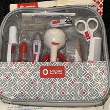 NEW American Red Cross Deluxe Baby Healthcare  Grooming Kit NEW scuffs 