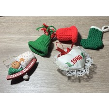 Vintage Christmas Cross Stitch Pattern Collection Russ Ornaments