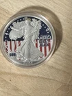 Trump Make America Great Again American Silver Eagle 1oz .999 Silver Coin #699