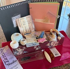 Tatting Kit - Thread, Needles, Samples  More