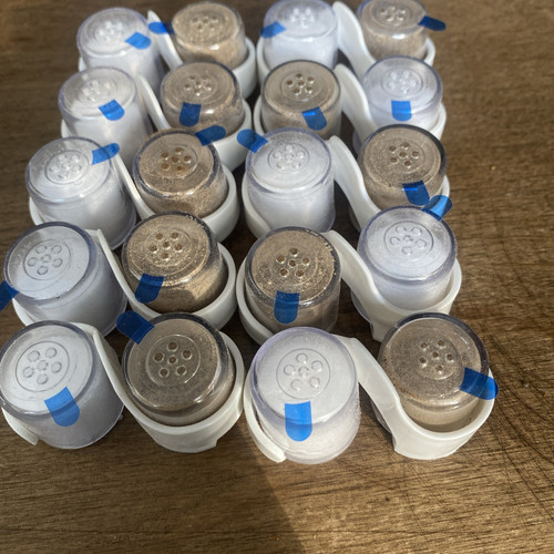 10 Sets Mini Salz & Pfefferstreuer vorgefüllt Einweg Reisegröße Hotel - Bild 2 von 7