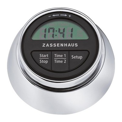 Zassenhaus Digital Timer Speed Küchenuhr Kurzzeitmesser magnetisch Eieruhr Koch