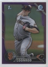 2016 Bowman Chrome Prospects Purple Refractor 31/250 Sam Coonrod Samuel 14lm