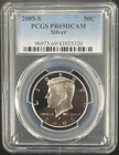 2005-S 50C Kennedy Half Dollar PCGS PR69DCAM 90% Silver