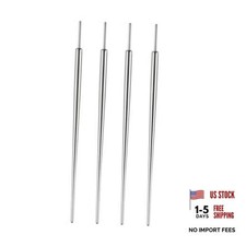 4Pcs G23 ASTM F136 Titanium Piercing 20G 0.8mm Suit For Push In Threadless