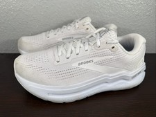 Brooks Ghost Max 2 Shoes Mens Size 8 D White Running Cushion Neutral 1104311D168