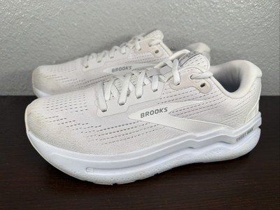 Brooks Ghost Max 2 Shoes Mens Size 8 D White Running Cushion Neutral 1104311D168