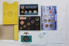 Russia Coin Sets, 1991 USSR and first Republic, 1R 1991-92, set 1998-2011