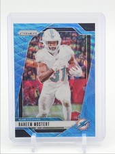 RAHEEM MOSTERT 2024 PANINI PRIZM BLUE WAVE MIAMI DOLPHINS #179 /230 Q5454