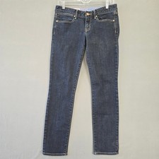 Gap 1969 Blue Always Skinny Jeans Stretch Dark Wash Classic Denim Women's Size 6