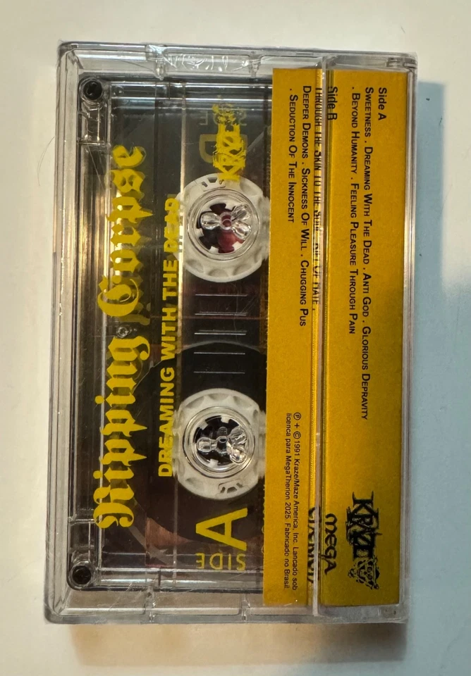 Ripping Corpse Dreaming With The Dead Death Metal Cassette 2025 Mega Therion New - Image 2 of 4