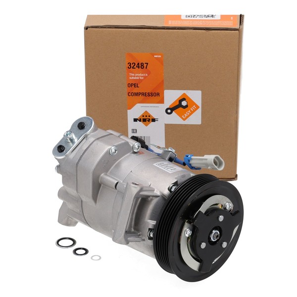 NRF 32487 Klimakompressor FüR Opel Astra J Insignia A Saab 9-5 (YS3G)-image