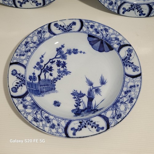 5 Assiettes Creuses Creil et Montereau modèle Japon N 2 - Imagen 5 de 22
