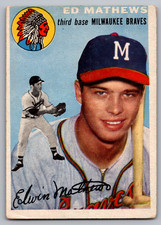 Eddie Mathews Cards and Autographed Memorabilia Guide 14