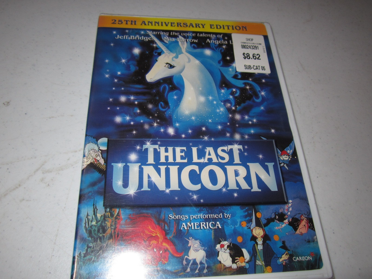 The Last Unicorn (DVD, 2007, 25th Anniversary Ed.) for sale online