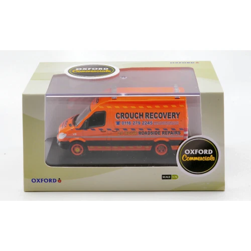 MERCEDES SPRINTER VAN CROUCH RECOVERY 1:76 Oxford Veicoli Commerciali Modellino - Immagine 2 di 2