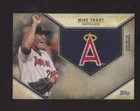 2019 Topps Mike Trout Angels Retro Hat Logo Patch Card