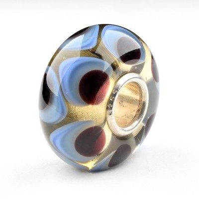 TROLLBEADS   Universal Bead  mit besonders großer Silberöse  -z.b. für Pandora