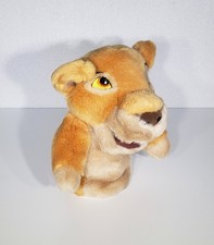 The Lion King Cub Simba Stuffed Animal Plush Toy Hand Puppet Walt Disney 9" NEW