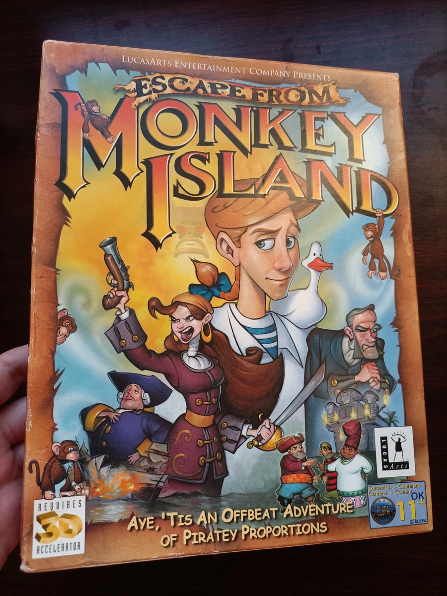 Jeu PC Compilation La trilogie Monkey Island (1 - 2 & 3) Big