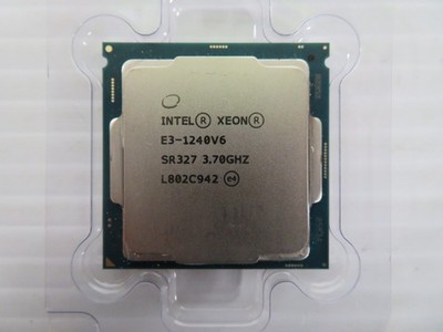 Intel Xeon  E3-1240v6 E3-1240 V6 LGA1151 3.7GHz 8MB SR327 CPU Processor
