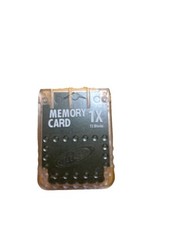 InTec Memory Card Sony PlayStation PS1 1X 15 Blocks PS-6100-A Good Condition