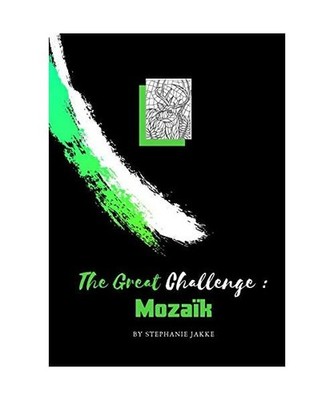 volwassenen kleurboek De Grote Uitdaging : MOZAÏK, Sinclaire, Emmy