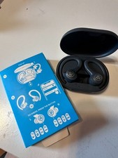 Black JLab Go Air Sport true wireless bluetooth earbuds with charging case