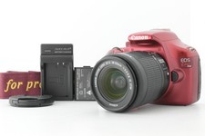  Near Mint  SC15,422 Canon EOS Kiss X50 Red Rebel T3 w/ EF-S 18-55mm lens JAPAN