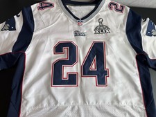 New England Patriots #24 Darrelle Revis Nike Camiseta Sobre el Campo Talla 52 SB Nuevas Etiquetas