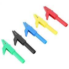 P2007 5Pcs Fully Insulated Plug In Clips 15A/300V For 4mm Banana Plu