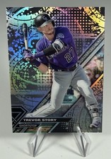 2017 Topps High Tek - Trevor Story #HT-TS Pattern 1 Blackout