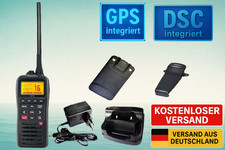 UKW-Seefunk DSC und ATIS Handfunkgerät mit GPS IP-X7 RS-38M Recent