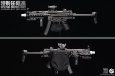 Equipo de asalto SDU de juguete escala 1/6 - Juego de ametralladoras MP5A3