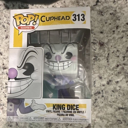 Funko Pop! Cuphead King Dice #313 Vinyl Figure - Never unboxed