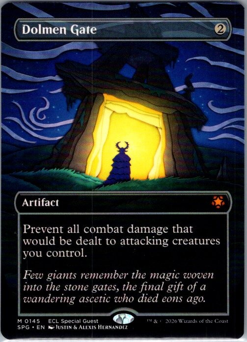 Dolmen Gate (Borderless) 145 Mythic Special Guests Magic: The Gathering NM