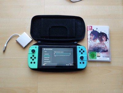 Nintendo Switch With Dock And Case And Controllers And Game Life Is Strange