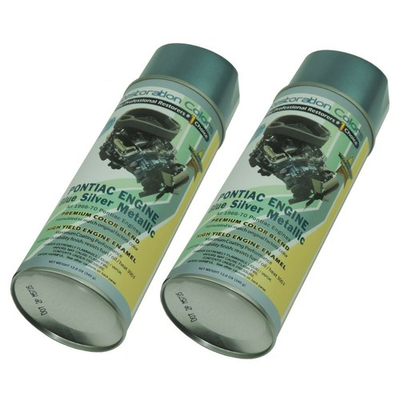 #ad Spray Paint Engine Metallic Blue Enamel 1966 70 Pontiac V8 GTO Bonneville 2 Cans $41.00