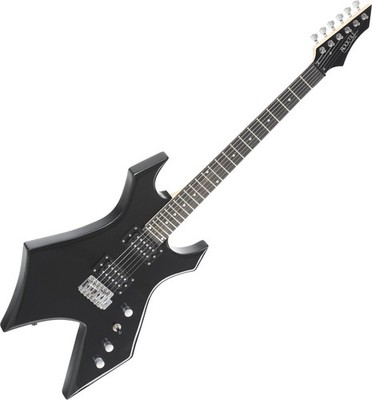 B-WARE Rocktile Warhead Heavy Metal E-Gitarre 2 Humbucker Linde Korpus Gothic