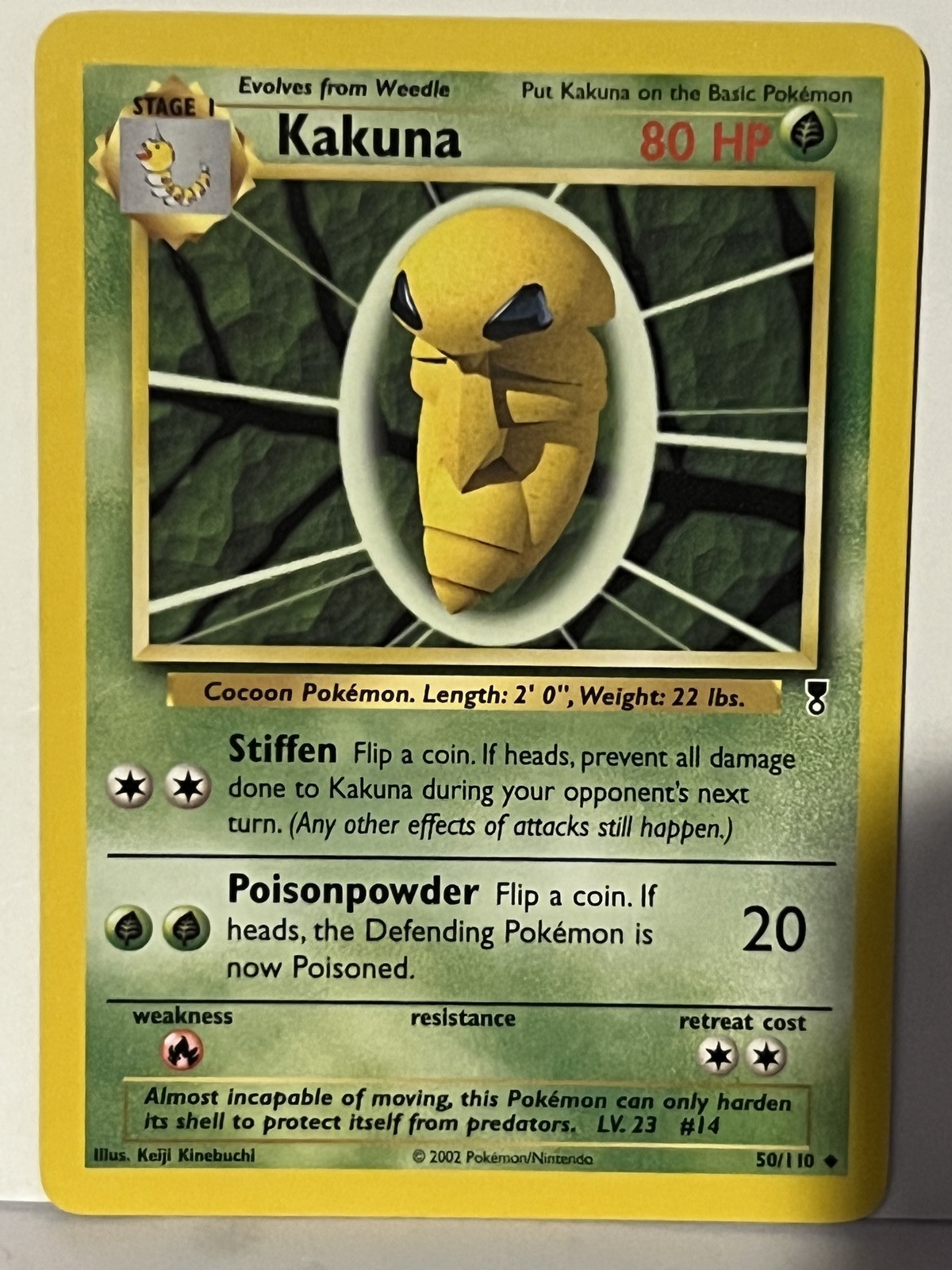 Kakuna 50/110 Legendary Collection NM Pokemon Fast Shipping