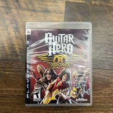 Guitar Hero: Aerosmith (Sony PlayStation 3, 2008) PS3 CIB FREE SHIPPING