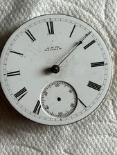 Vintage Waltham Appleton Tracy 18s 15J Model 1877 Pocket Watch Movement - Parts