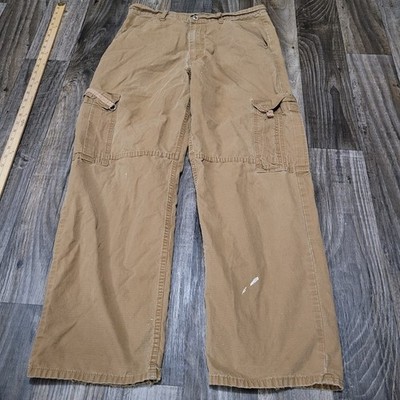 Vintage Levis SilverTab Pants Mens Neige Khakis Cargo USA Baggy Y2K 31x32