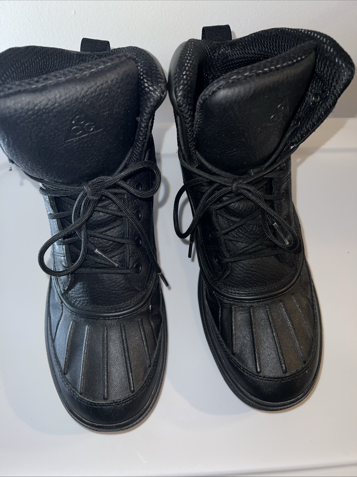 SAOLA Nike Woodside II Uomo Taglia 9 Nero Noir Usate Impermeabili