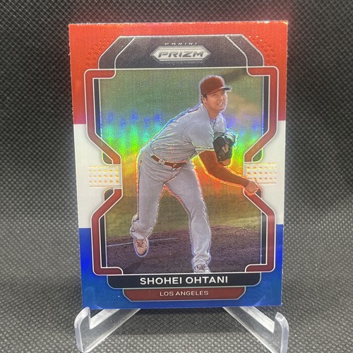 2022 Panini Prizm - Shohei Ohtani #41 Red White & Blue Prizm