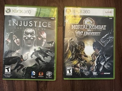 Mortal Kombat vs. DC Universe (Xbox 360) + Injustice Gods Among Us